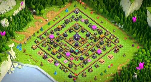 Farming Base TH15 With Link Max, Hybrid - Layout  Plan  Design - Clash of Clans - #30