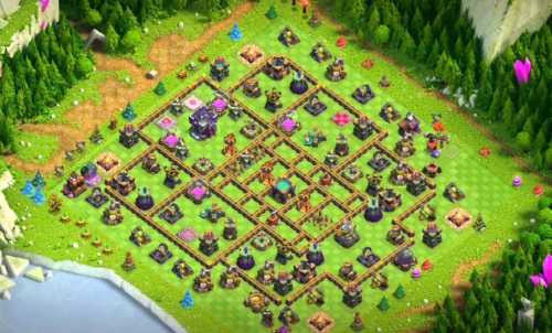 Farming Base TH15 With Link Max, Hybrid - Layout / Plan / Design - Clash of Clans - #5