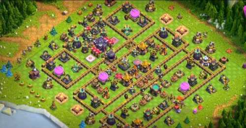 Farming Base TH15 With Link Max, Hybrid - Layout  Plan  Design - Clash of Clans - #24