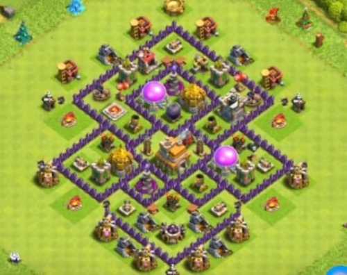 Farming Base TH7 With Link Max, Hybrid - Layout / Plan / Design - Clash of Clans 2022 - #8