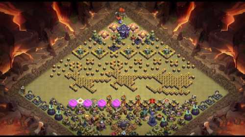 Troll Base TH15 with Link - Funny, Troll  Art Base Layout - Clash of Clans #18