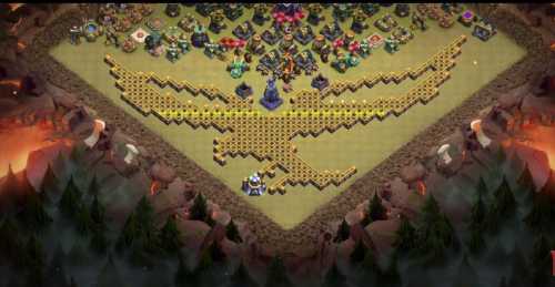 Troll Base TH15 with Link - Funny, Troll  Art Base Layout - Clash of Clans #35