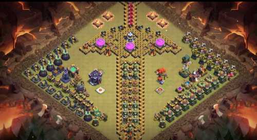 Troll Base TH15 with Link - Funny, Troll  Art Base Layout - Clash of Clans #37