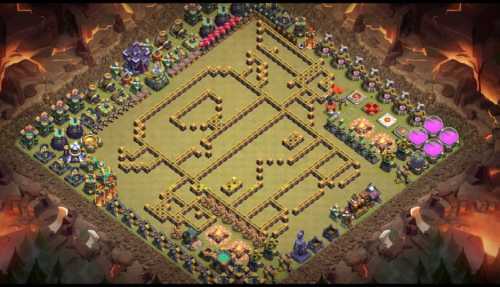 Troll Base TH15 with Link - Funny, Troll  Art Base Layout - Clash of Clans #49