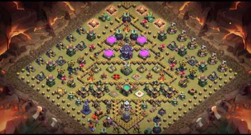Troll Base TH15 with Link - Funny, Troll  Art Base Layout - Clash of Clans #51