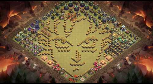Troll Base TH15 with Link - Funny, Troll  Art Base Layout - Clash of Clans #64