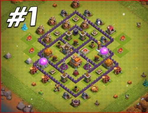 Here Are The Best Trophy / Defense Base TH7 With Link Level 7 Trophy Layouts - Clash of Clans 2022 - #1