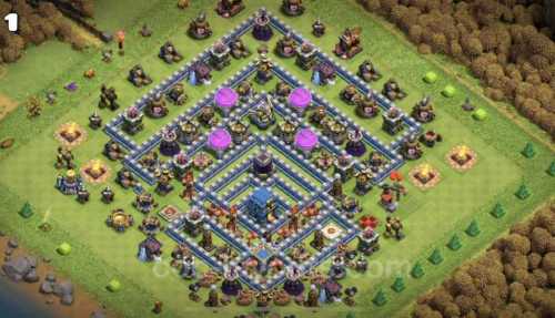 Trophy  Defense Base TH12 With Link TH Level 12 Layout - Clash of Clans - #1