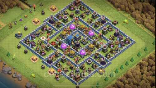 Trophy  Defense Base TH12 With Link TH Level 12 Layout - Clash of Clans - #4