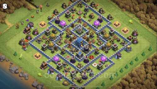 Trophy  Defense Base TH12 With Link TH Level 12 Layout - Clash of Clans - #8