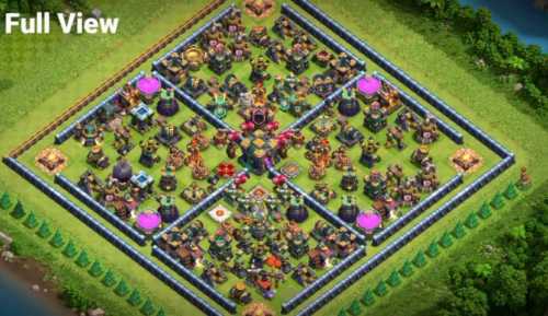 Trophy  Defense Base TH14 With Link TH Layout - Clash of Clans - #4