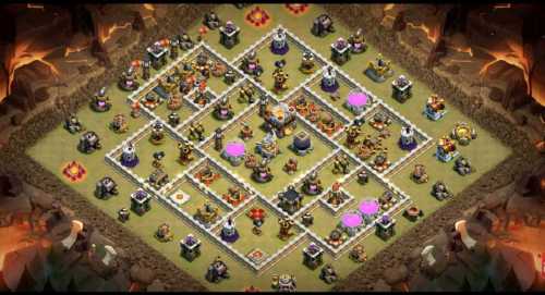 War Base TH11 with Link CWL War Base Layout – Clash of Clans, #6