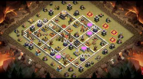 War Base TH11 with Link CWL War Base Layout – Clash of Clans, #7