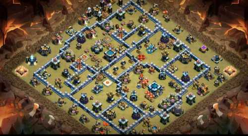War Base TH13 with Link CWL War Base Layout - Clash of Clans, #2