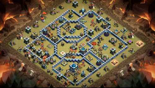 War Base TH13 with Link CWL War Base Layout - Clash of Clans, #3