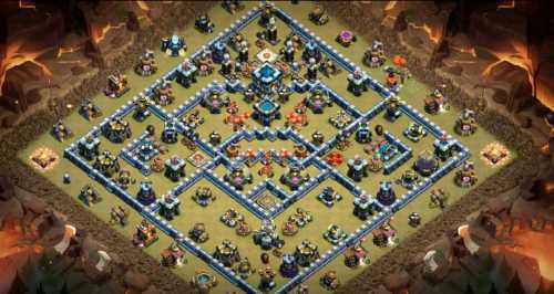 War Base TH13 with Link CWL War Base Layout - Clash of Clans, #7