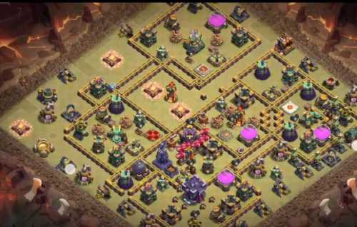 War Base TH15 with Link CWL War Base Layout - Clash of Clans #4