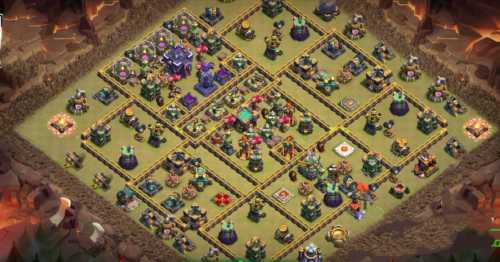 War Base TH15 with Link CWL War Base Layout - Clash of Clans #6