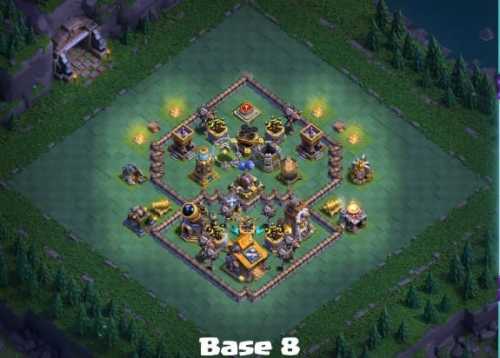 Builder Hall 10 Base with Link for COC - BH10 Layout Clash of Clans - #12